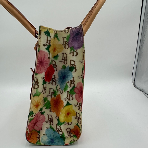 Dooney and Bourke Janine Floral Satchel - Picture 4 of 15